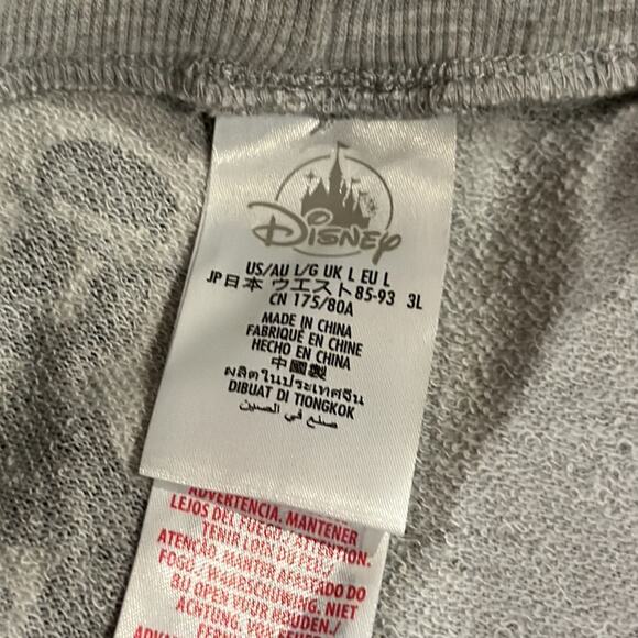 Disney multi face Mickey sweatshirt & sweatpants size XL & L - Picture 6 of 11